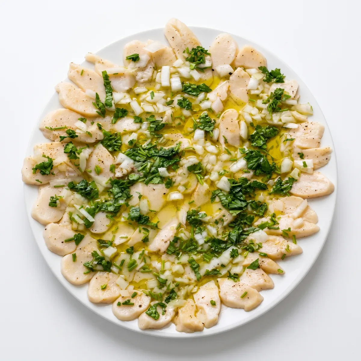 Carpaccio de caracol