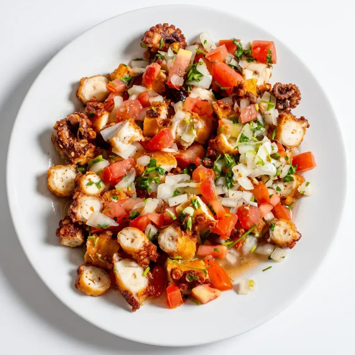 Cev.Pulpo frito